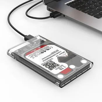 ORICO 2139U3-CR de 2.5 inch Transparent USB3.0 HDD Hard Disk Cabina de Stocare de Caz