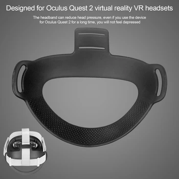 Noua TPU Casca VR Cap Curea Spumă Pad pentru oculus Quest 2 VR Căști Bandă de susținere