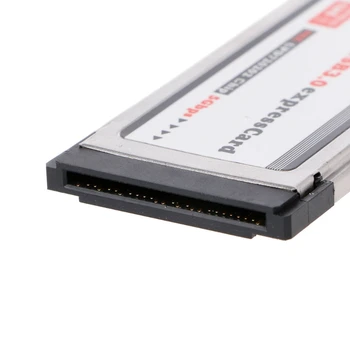 De mare Viteză PCI-E PCI Exprss La 2 Port USB 3.0 Expresscard de 34 mm Card Convertor Adaptor