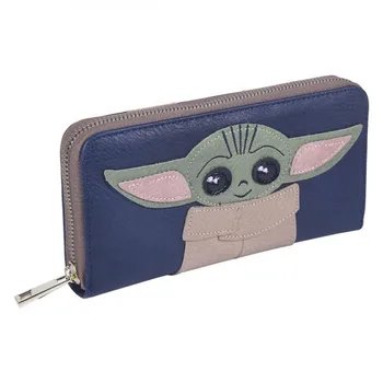 Mandalorian Copilul Yoda card de portofel