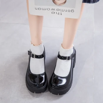 Mary Jane Pantofi Lolita Femei Stil Japonez Vintage Sora Moale Fete Tocuri Platforma Student Cosplay Costum Pantofi