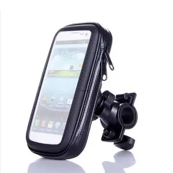 Telefon rezistent la apa Sac de Motociclete Biciclete cu Titularul Clip Stand Pentru Samsung Pentru iPhone Mobile Caz de Protecție Suport GPS