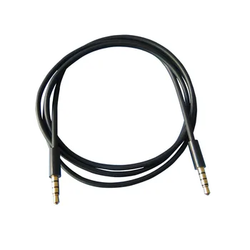 1meter TPE cablu 3.5 mm Stereo Mini Cablu placat cu Aur, 4-poli
