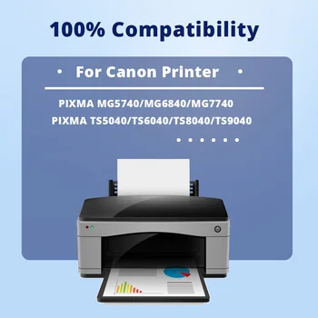 InkExpress Cartuș de Cerneală pentru Canon PGI 470XL CLI 471XL Cartuș de Cerneală Pentru Canon PIXMA MG5740 MG6840 MG7740 TS5040 TS6040 Printer