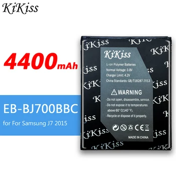 KiKiss Telefon Acumulator EB-BJ700BBC Pentru Samsung Galaxy J7 Ediția SM J700 J700F J700H SM-J700F SM-J700H EB BJ700BBC 4400mAh
