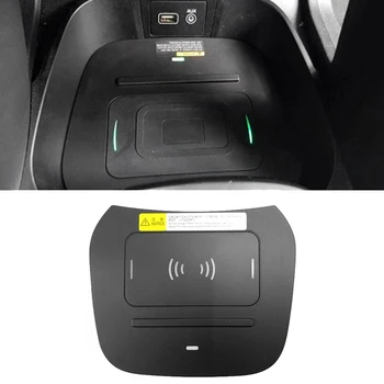 Masina Încărcător Wireless 15W Încărcare Rapidă Panoul de Suport de Telefon pentru Hyundai IX45 Grand Santa Fe-2018