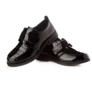 Copii Apartamente Băieți Formale Pantofi de Culoare Neagră Copii Pantofi Derby Moale Vrac Moda Confortabil Performanță Etapă de Nunta Pantofi