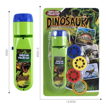 Copii de Interacțiune Părinte-copil Puzzle de Educație Timpurie Luminos Animal de Jucărie Dinozaur Lanterna Proiector Lampa de Jucarii pentru Copii
