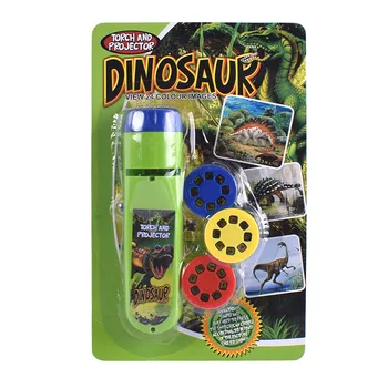 Copii de Interacțiune Părinte-copil Puzzle de Educație Timpurie Luminos Animal de Jucărie Dinozaur Lanterna Proiector Lampa de Jucarii pentru Copii