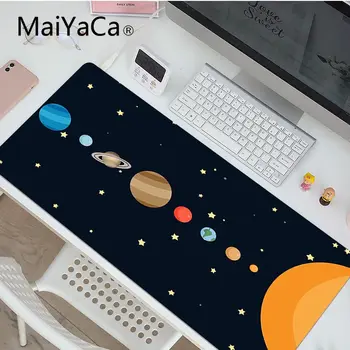 MaiYaCa Amuzant Planetele din sistemul solar Cauciuc Mouse-ul Durabil Desktop Mousepad Cauciuc Calculator PC Gaming mousepad