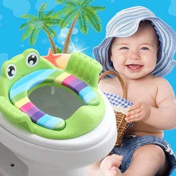 Baby Travel Potty Seat 2 in1 Wc Portabil Scaun de Copii Confortabil Asistent Multifunctional Ecologic Scaun