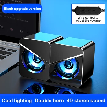 Mini Speaker de Calculator prin Cablu USB Difuzoare Stereo 3D Surround Sunet Difuzor Pentru PC Notebook Laptop Nu Difuzoare Bluetooth