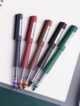 Alba-ca-zăpada X100 Roller Pen 0.5 mm Retro 5 Culori Directe-lichid-roller Pix Gel cu uscare Rapida Pen 3/5/12BUC