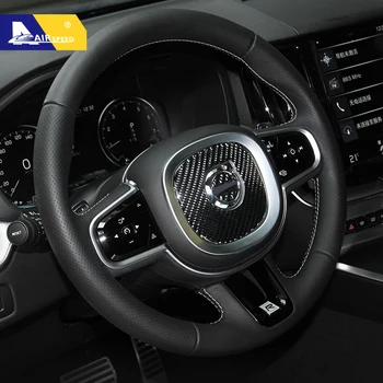 Viteza pentru Volvo XC60 2018 XC90 S90 V90 Accesorii din Fibra de Carbon Volan Autocolante Auto Decoratiuni Interioare Auto Styling