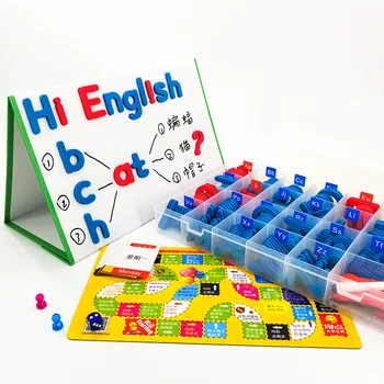 Magnetic Scrisoare de Recunoaștere Joc de Ortografie Autocolante engleză Educativ Magnetic Decorare Autocolant pentru Acasă, Școală Grădiniță