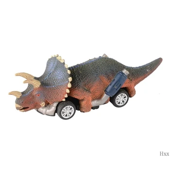 Noi Trage Înapoi Dinozaur Masini Jucarii 6 Pack Dinozaur Roadster Favoruri De Partid Jocuri Dino