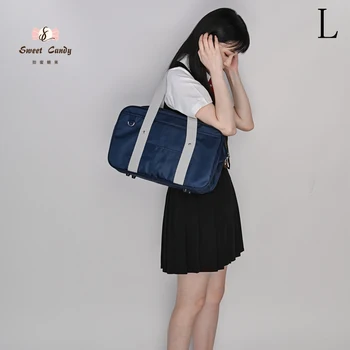 Stil japonez JK Uniformă Cosplay Geantă de mână de Brand de Moda Oxford Geantă de Umăr Elevi de Liceu Bookbag de Călătorie sac de Mesager