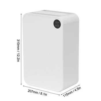 1.8 L 220V Dezumidificator Portabil Smart Desktop Uscător de Haine Mut Uscător de Aer de Origine Dormitor Subsol Apă Absorbant de Umiditate Mașină