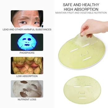 32Pcs DIY Faciale de Fructe și Legume de Filtru Automat Masca Utilizare Masina Efervescente de Colagen Tablete Anti-Imbatranire, Antirid Hidratantă