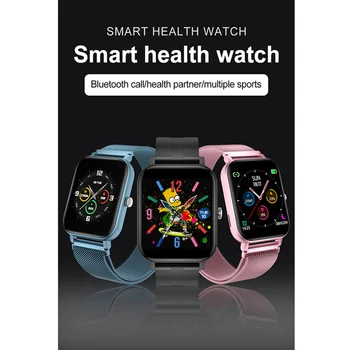 MC28 Smartwatch Ceasuri de 1.54 inch Ecran Tactil Complet cu Măsurarea Presiunii de Oxigen din Sange Monitor de Ritm Cardiac Vreme VS W26 P8