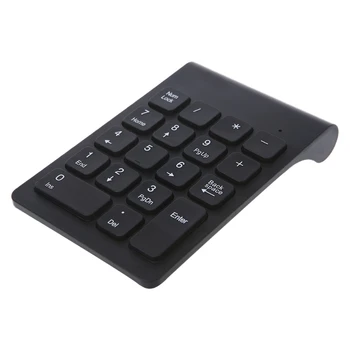Portabil 2.4 G Wireless Tastatură Digitală USB Pad Numărul 18 Taste Tastatura Numerică