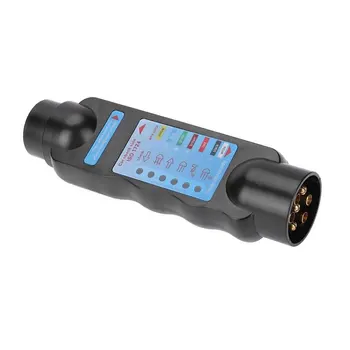 12V 7 Pini Priză Remorcă Remorcă Camion Plug Socket Tester Masina de Cabluri a Circuitului de Lumină Instrument de Testare Electrice Instrumente de Diagnosticare