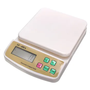 5000g 1g Digital de Bucatarie 5kg 1g LCD Electronic Compact Scale de Alimente în Greutate de Echilibru Platforma de Numărare Cu Iluminare din spate Albastru