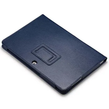 Pentru Samsung Galaxy Tab 2 10.1 P5100 P5110 Tableta Caz Model Litchi Piele PU Stand Folio Piele de Protecție Coperta+Folie de protectie