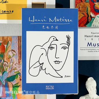 30 Buc/Set Henri Matisse Retro Pictură în Ulei Felicitare de Culoare Paradis Felicitări de Crăciun și Anul Nou Cadou un Card de Mesaj