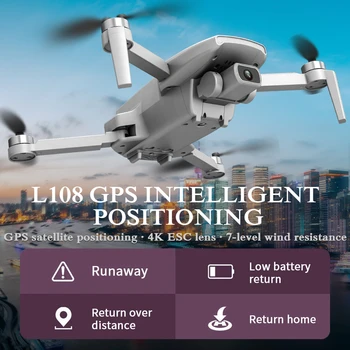 ZLRC SG108 Drona 4k HD 5G WiFi GPS Dron Motor fără Perii FPV Drone 25 De Min de Zbor Rc Distanta de 1km Rc Quadcopter Vs E68 Drone