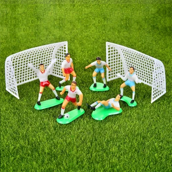 Noi 1 Set Joc de Fotbal de Fotbal Sport Decorare Tort Decor Petrecere Petrecere de Aniversare Cadouri DIY Tort Instrumente Jucarii Copii Decor Acasă