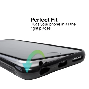 Iretmis 5 5S SE 2020 telefon acoperi cazuri pentru iphone 6 6S 7 8 Plus X Xs Max XR 12 MINI Pro Silicon Moale TPU NEGRU-VIOLET FLAME