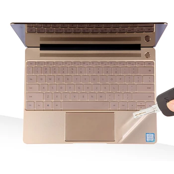 Negru de Carbon Laptop Autocolant pentru Huawei MateBook E 12 D 15.6 inch Notebook Vinil Decal Laptop Piele pentru Matebook X 13.3 X 13.9 Pro