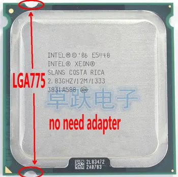 INTEL XEON E5440 2.83 GHz/12M/1333Mhz/CPU egal cu LGA775 Core 2 Quad CPU Q9550,funcționează pe placa de baza LGA775 nu este nevoie de adaptor