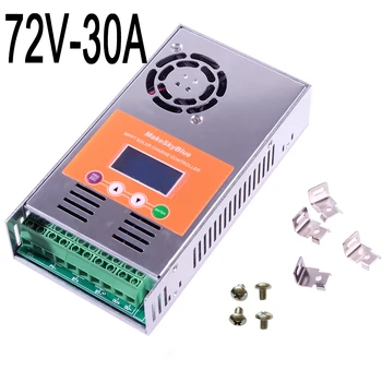 MakeSkyBlue MPPT Controler de Încărcare Solară 30A 45A 50A numai pentru 72V 96V DC Acid și Baterie de Litiu Versiunea V118