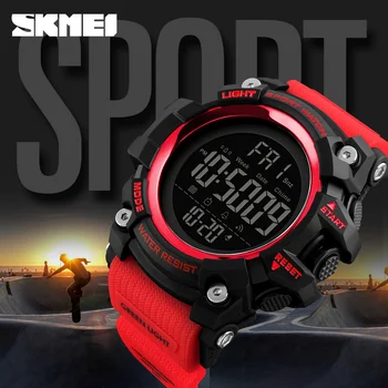 SKMEI Bărbați Ceas Sport Fashion Digital Mens Ceasuri Impermeabil Numărătoarea inversă Timp Dual shock Ceasuri Relogio Masculino