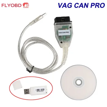 2020 Fierbinte POATE de VAG PRO can BUS+UDS+K-line S. W Versiunea 5.5.1 VCP obd2 obd Scanner cu Dongle USB/ VAG-KKL USB CABLU com
