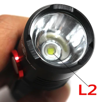 5000 lumeni XM-L2 Lumina 18650 baterie Reîncărcabilă camping Auto-apărare Puternice USB Lanterne LED-uri Lampa Flash+1*18650 baterie+USB