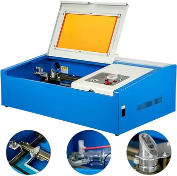 Masina de debitare cu Laser CO2 gravare Laser masina de gravat USB 3020 40W cu tub Acrilic pentru Lemn din piele, diverse materiale