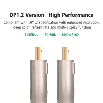 UGREEN de Înaltă Calitate DP107 DisplayPort 4K HD DP1.2 Cablu HPDell Display Port mascul la Mascul Linie de Suport 3D 60 Hz 3840x2160
