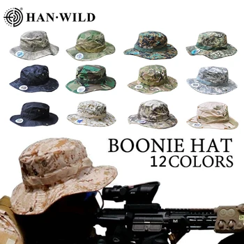 Camuflaj Tactice Capac Militare Boonie Hat Armatei SUA Capace Camo Oameni de Sport în aer liber la Soare Găleată cu Capac Pescuit, Drumeții Pălării de Vânătoare