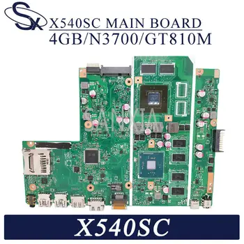 KEFU X540SC Laptop placa de baza pentru ASUS VivoBook X540SCA X540S original, placa de baza 4GB-RAM N3700 CPU GT810M