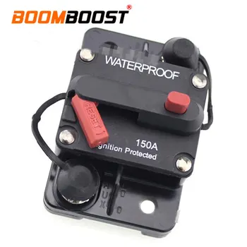 1buc 150A Car audio Automată clemă cu comutator rezistent la apa Sistem Solar Circuit Breaker Resetați Siguranța Invertor