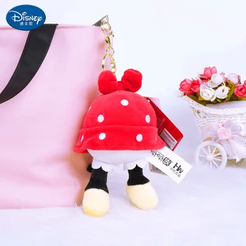 De vânzare la cald 1 buc Nou 10-13cm Autentic Disney pluș pandantiv Mickey, Minnie, Donald Duck, Daisy jos pandantiv pandantiv de sac cadou de promovare