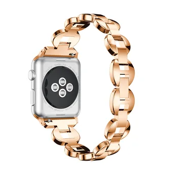 Ceas clasic Band Pentru Apple Watch Seria 4 1 3 2 watchband otel Curea Pentru Ceas 42 38 40 44 mm Metal Inoxidabil ceas curele