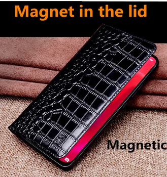 Piele Naturala Toc Magnetic Acoperire Pentru Umidigi Bison/Umidigi A9 Pro/Umidigi A7/Umidigi A7 Pro Caz De Telefon Kickstand Funda