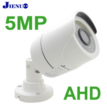 Camera AHD 1080P 4MP 5MP HD de Supraveghere de Înaltă Definiție în aer liber rezistent la apa CCTV Infraroșu Viziune de Noapte Acasă JIENUO
