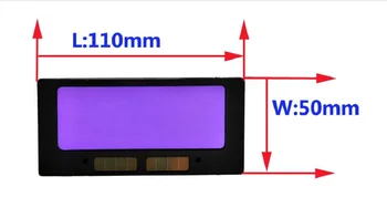 2019 Nou 90 x 30mm Solare Întunecare Automată de Sudare Casca obiectiv pentru Arc MIG MAG Tig cu transport gratuit
