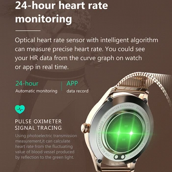 LIGE Noi Doamnelor ceas Inteligent Ceas Sport rata de inima de monitorizare de Somn Multifuncțional de Măsurare Tracker de Fitness Pentru Android iOS