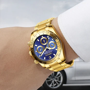 Chenxi Brand de Top Ceas din Oțel Inoxidabil Mens Ceasuri de Lux, Ceasuri de Aur Pentru Bărbați de Afaceri de Lux pentru Bărbați Ceas reloj hombre 2020